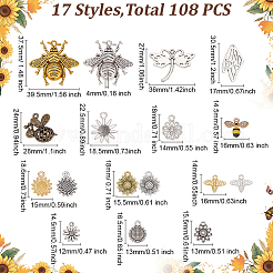 Сплавочные подвески тибетского стиля&nbsp;FIND-ME0001-29