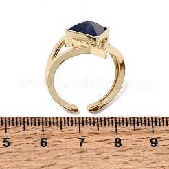 Manschettenringe aus Messing mit Mikropavé-Zirkonia für Damen&nbsp;GG-CBA7610-11G-02