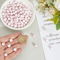 200шт бусины из полимерной глины ручной работы&nbsp;CLAY-SC0002-50