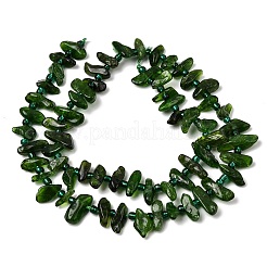 Натуральный зеленый диопсид&nbsp;G-L649-B01-01