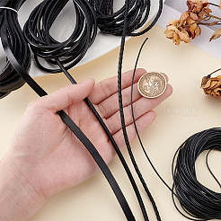 4 стиль плетеный шнур из коровьей кожи&nbsp;WL-PH0024-26B