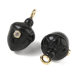 Natürlichen Obsidian Anhänger&nbsp;GG-CBA105B-04J-G