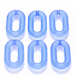 Transparentem Acryl Verknüpfung Ringe&nbsp;OACR-S036-006A-K05