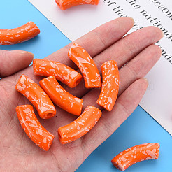 Непрозрачные акриловые бусины&nbsp;MACR-S372-001F-B09