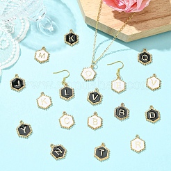 52pcs 2 pendentifs en alliage de couleurs&nbsp;ENAM-CJ0006-92
