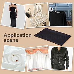 Polyester-Spandex-Stoff für Heimwerkerarbeiten&nbsp;DIY-WH0578-93A