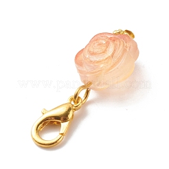 Акриловые розы подвески украшения&nbsp;HJEW-JM00739-01