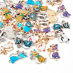 32шт 16 стиля подвески из сплава с эмалью&nbsp;FIND-TA0004-80