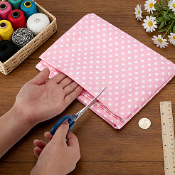 Tessuto di cotone con motivo a pois&nbsp;DIY-GA0010-22B