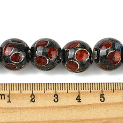 Серебряные песочные бусины лэмпворк ручной работы&nbsp;LAMP-A003-01C