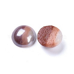 Cabochons en verre opaque&nbsp;GGLA-S038-12I-8mm