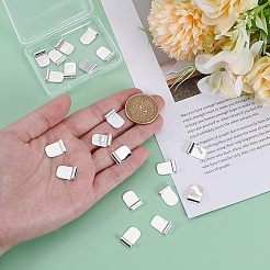 20 шт. латунные плоские приклеиваемые скобы&nbsp;KK-AR0004-31