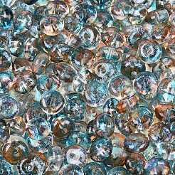 Perline di vetro di colori trasparenti&nbsp;SEED-Q042-01A-A12