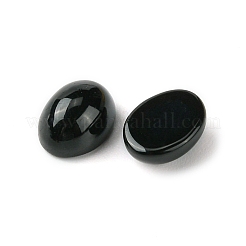 Synthetische schwarze Steincabochons&nbsp;LS-G-A094-01B-38