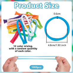 Polyester elastisches Seil Strickspielzeug Kinder&nbsp;FIND-WH0366-233