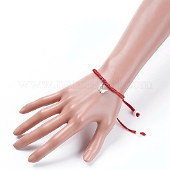Braccialetti di perline intrecciati regolabili&nbsp;BJEW-JB04866