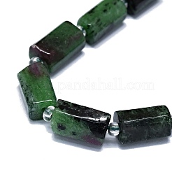 Rubino naturale in perline zoisite fili&nbsp;LS-G-O170-132