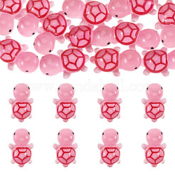 12 шт. светящиеся полупрозрачные смоляные кабошоны в виде морских животных&nbsp;RESI-TA0004-56D