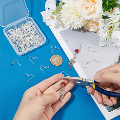 150 шт. крючки для сережек из нержавеющей стали 304&nbsp;STAS-UN0058-82