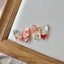 Aretes de acrílico para mujer&nbsp;WG81F4A-01