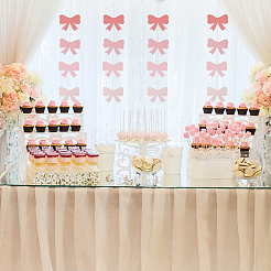 8 шт. бумажные флаги-банты с бантом&nbsp;AJEW-DC0003-25