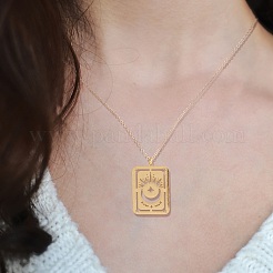 20 шт. подвески из нержавеющей стали 304 двух цветов&nbsp;STAS-SZ0003-11