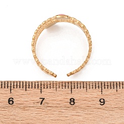 Кольца-манжеты из нержавеющей стали 304 для женщин&nbsp;RJEW-D334-02D-G