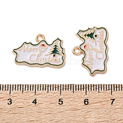 Pendentifs d'émail en alliage&nbsp;ENAM-I061-01KCG-08B