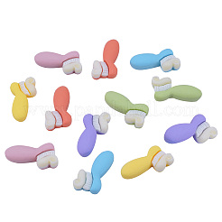 60шт 6 цвета смолы канохоны&nbsp;RESI-CJ0001-168