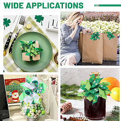 12 pièce 6 styles de décorations en polyester pour la Saint-Patrick&nbsp;AJEW-BC0010-71