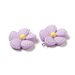 Подвески из непрозрачной смолы&nbsp;LS-RESI-E024-01P-04