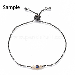 Fabrication de bracelets coulissants en laiton&nbsp;KK-S061-161B
