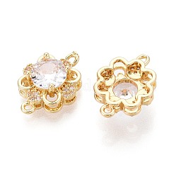 Латунные подвески из прозрачного кубического циркония&nbsp;KK-N284-20G