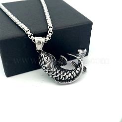 Винтажные подвески в виде рыбок из нержавеющей стали 304 для женщин и мужчин.&nbsp;ZR4097