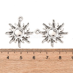 Tibetischer stil Aluminium Anhänger & Charms&nbsp;FIND-C094-23AS