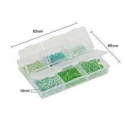 Наборы для изготовления ювелирных изделий из зеленой серии своими руками&nbsp;DIY-YW0003-05C