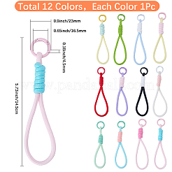 12 pz 12 colori cinghie per cellulari in poliestere&nbsp;FIND-SC0022-02