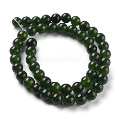 Perles de jade blanc naturel&nbsp;G-G766-B-09