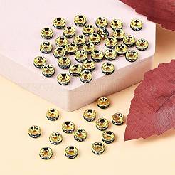 Латунные бусины разделители для поставки стразов&nbsp;RB-A014-Z6mm-04G