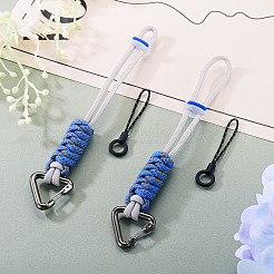 Décorations de pendentifs en corde de polyester&nbsp;HJEW-TADJ0022-01C