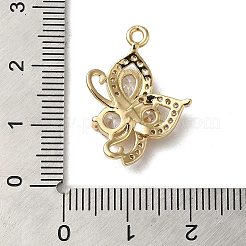 Латунные микро проложить кубического циркония подвески&nbsp;KK-F865-05G