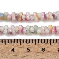 Стеклянные бусины с гальваническим покрытием &nbsp;LAMP-S070-12U