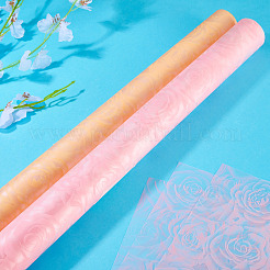 40 Stück 2 Farben wasserdichtes Blumen-Geschenkpapier&nbsp;AJEW-TA0003-27