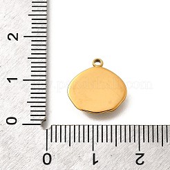 Messing Emaille Anhänger / charms&nbsp;STAS-Q347-16G-1