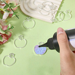 Supports de cabochon pendentif en alliage 24 pièces&nbsp;FIND-CA0011-57S
