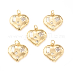 Кулоны из экологически чистой латуни с микропаве и кубическим цирконием&nbsp;KK-I698-33G