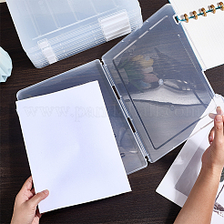 Прозрачные пластиковые упаковочные коробки с откидной крышкой&nbsp;AJEW-WH20060-90A