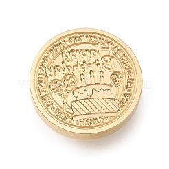 Золотые тона сургучной печати&nbsp;LS-AJEW-U008-02G-04