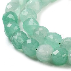 Chapelets de perles de jade blanche naturelle&nbsp;G-H028-A09-18