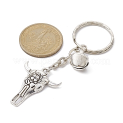 Голова быка из сплава в тибетском стиле kcychain&nbsp;KEYC-JKC00562-01